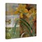 Stupell Industries Yellow Lilies on Vintage Tile Canvas Design by Sasha